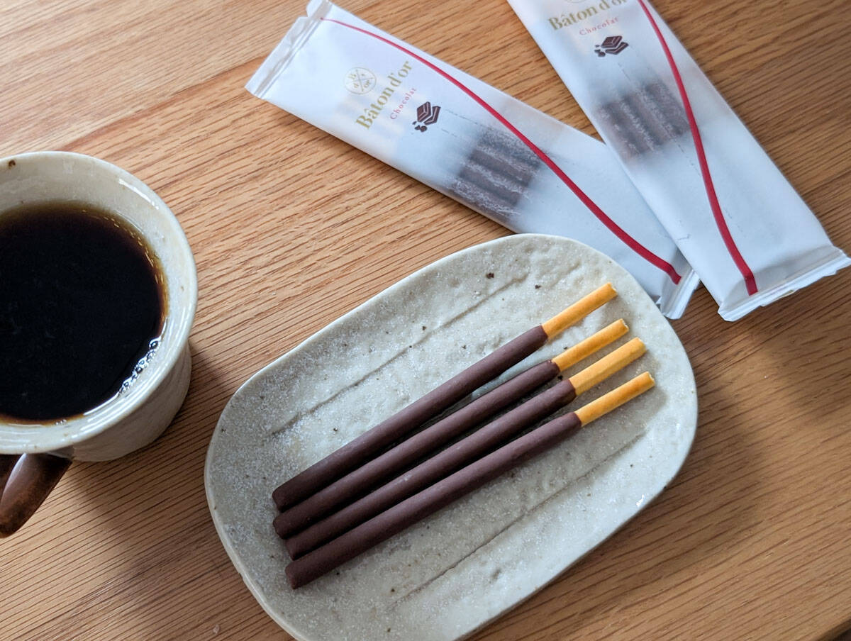 西日本でしか買えない『グリコ』の「バトンドール」は大人好みのスティック菓子