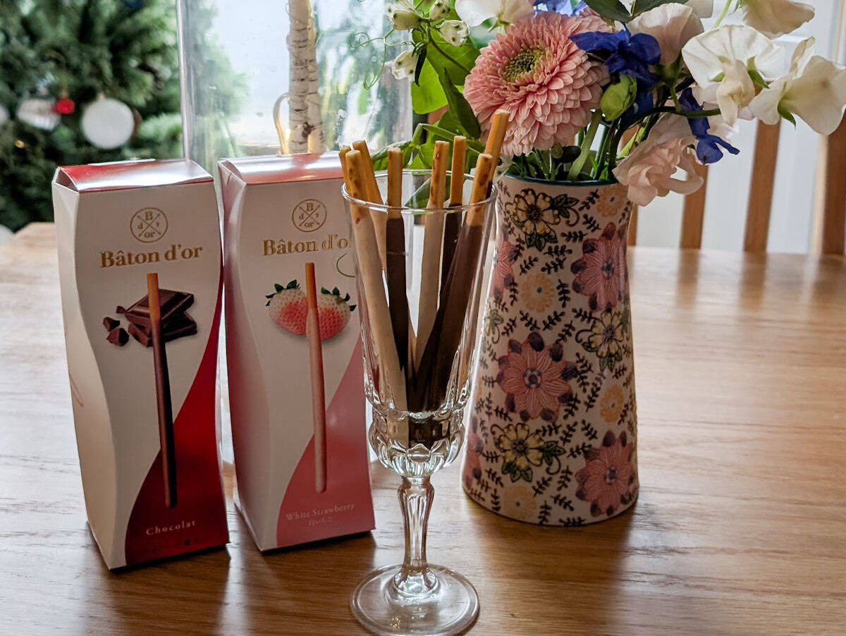 西日本でしか買えない『グリコ』の「バトンドール」は大人好みのスティック菓子