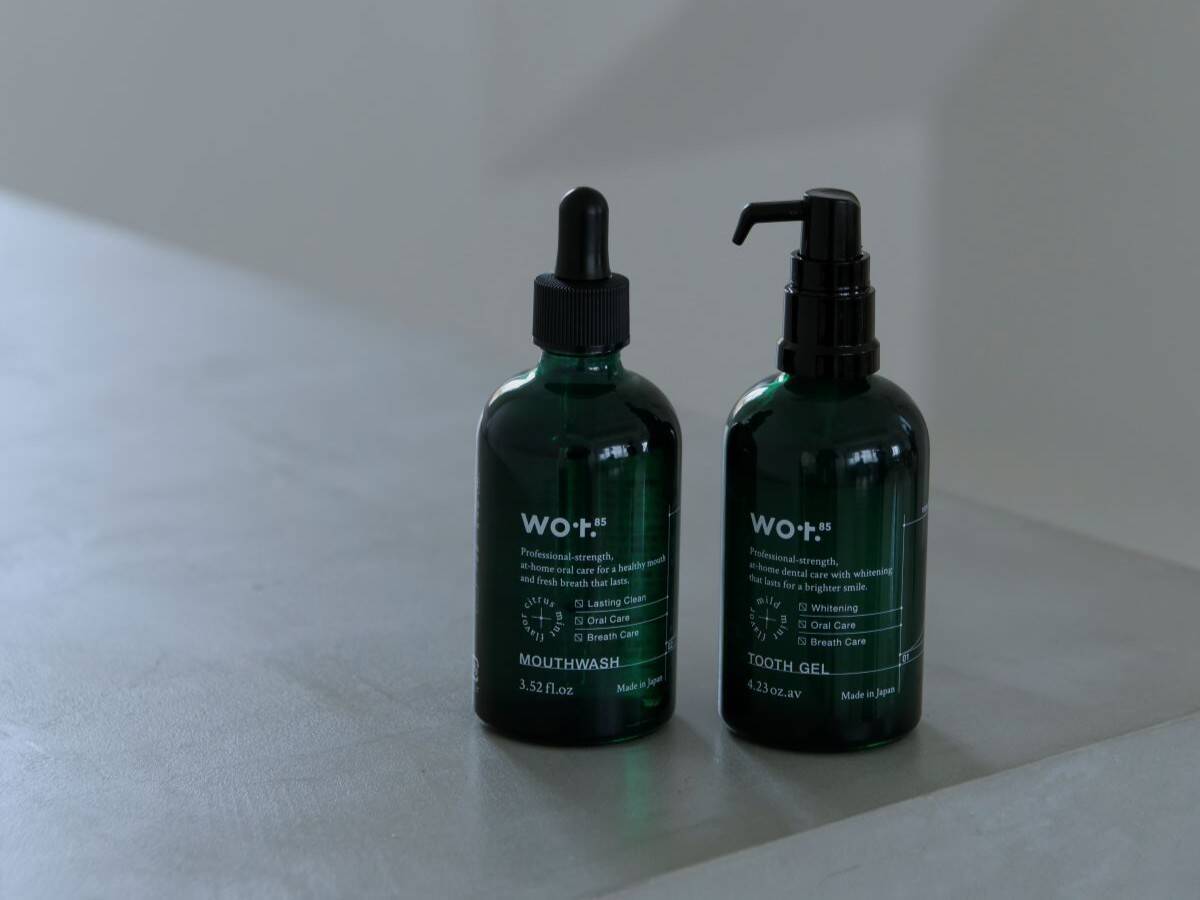 美しく健康な口元に大切なケアを。プロ向けオーラルケアアイテム「WOT.85」が叶えることは？