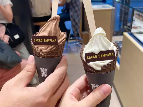 「【東京スイーツ】お目当ては人気ジェラート！ スペイン発チョコレート専門店『カカオサンパカ』へ」の画像