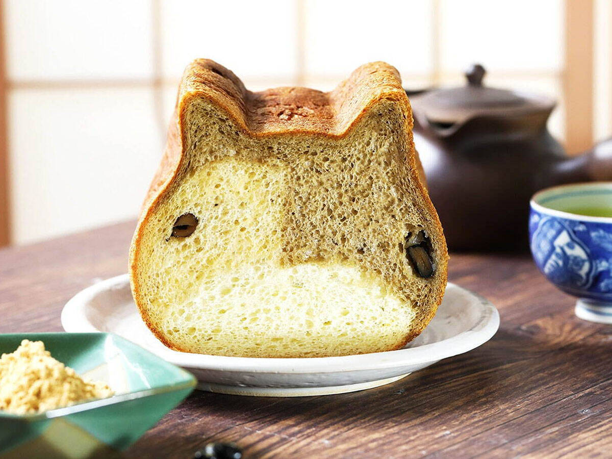 パンなのにまるできなこ餅！？ 『ねこねこ食パン』のお餅を使った「ねこねこ食パンきなこもち」が絶品すぎる