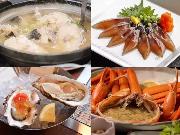 「【富山グルメ】編集部が感動！ 紅ズワイガニ、牡蠣…わざわざ食べに行きたい“海の幸”と名店4選」の画像