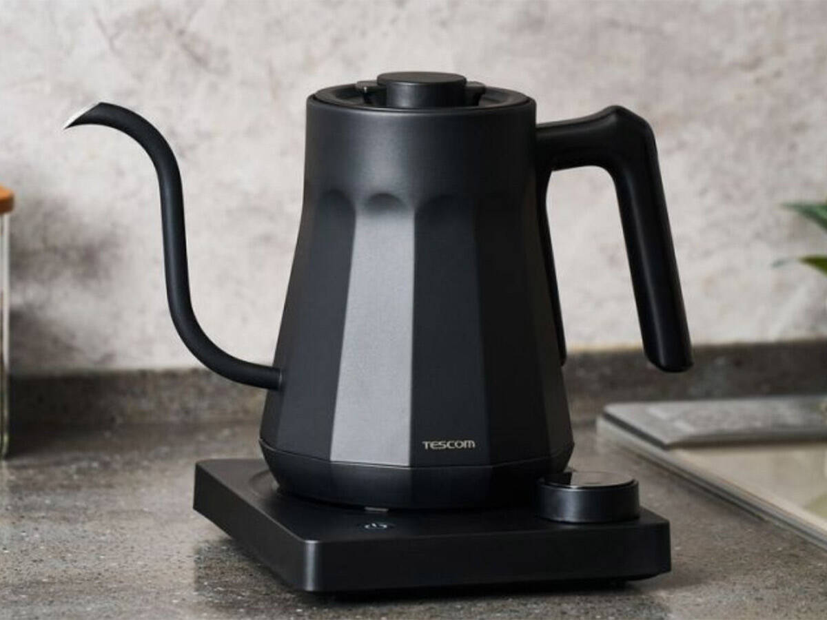 ドリップコーヒーがより美味しくなる。最新「電気ケトル」の魅力とは