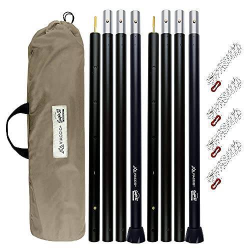 Viaggio コスパ重視タープポールは大型タープも問題なし 安定感があるお得な逸品 21年9月25日 エキサイトニュース