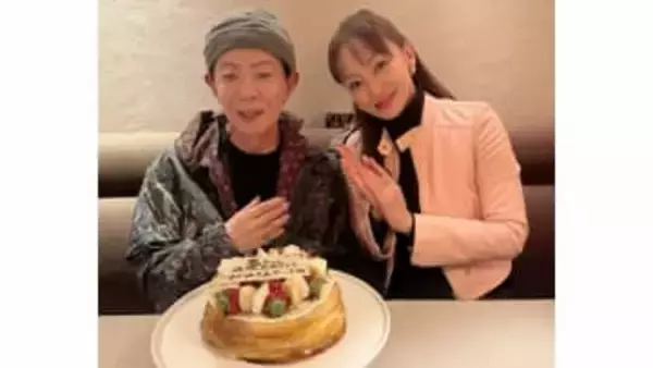 【 神田うの 】 「大切な憲ちゃん」　美川憲一の退院をお祝い　「こんな頼れないうのですが、いつでも寄り添いたい」