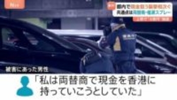 東京で億単位の現金狙った襲撃相次ぐ　共通点は？上野4億円あまり強盗　羽田空港1.9億円強盗未遂　共に被害者は両替商　催涙スプレー使った襲撃