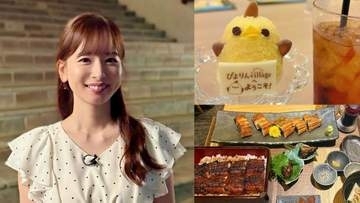 【 皆藤愛子 】 一人うなぎ＆ぴよりんカフェで「名古屋満喫」ショット公開「最高の名古屋めし」「癒されますね」の声