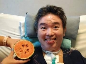 【 ALS闘病 】声優・津久井教生さん　旬のスイカを楽しむ　「シャキシャキの感触を楽しみました〜」「食べたい気持ちが膨らみます」　【ニャンちゅう】