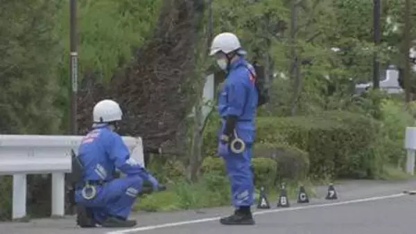 交通違反取締中の男性警察官が停止に応じなかった車に引きずられ重傷 64歳の男を逮捕 殺人未遂などの容疑　群馬・渋川市