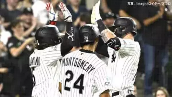 村上宗隆 2戦連続無安打も2四球で貢献、ピーターズが村上に並ぶ5戦連続ＨＲの球団タイ記録 Ｗソックス2戦連続2桁得点で快勝
