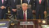「フォークランド諸島の英主権に反対の可能性を示唆　トランプ大統領　国防費の増額要求をめぐる圧力か」の画像1