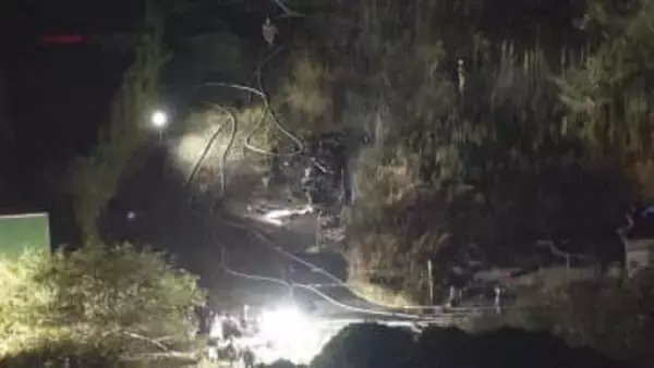 【速報】千葉・館山市で山林火災　1時間半後に鎮圧