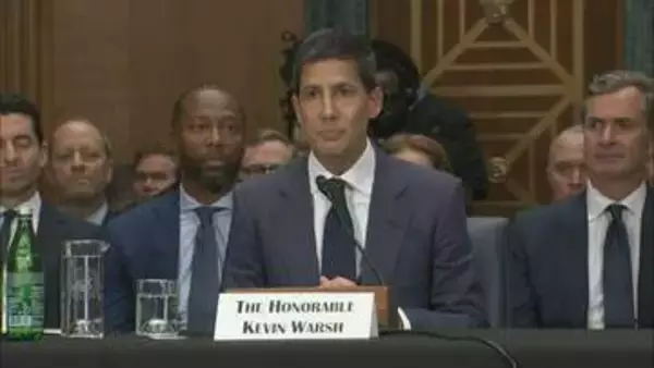 次期FRB議長候補 ウォーシュ元理事が議会上院で証言 「金融政策に独立性は不可欠」