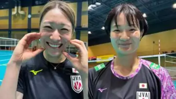 石川真佑「今シーズン始まるなという思い」初代表の馬場柚希は「テレビで見てた方々と」【バレー女子日本代表】