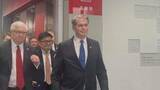 「赤沢経産大臣が来日中のベッセント財務長官と会談　赤沢大臣「日米経済関係の強化に資する議論を」」の画像1