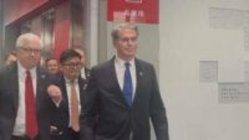 赤沢経産大臣が来日中のベッセント財務長官と会談　赤沢大臣「日米経済関係の強化に資する議論を」