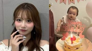 【 辻希美・長女 】　希空　妹・夢空ちゃんの1歳誕生日を祝福　「毎日可愛くて可愛くて見るだけで癒されてるよ」 「姉妹で沢山お出かけしたりしようね」