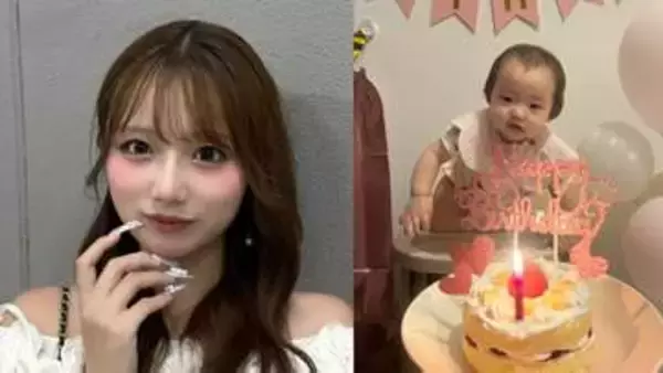 【 辻希美・長女 】　希空　妹・夢空ちゃんの1歳誕生日を祝福　「毎日可愛くて可愛くて見るだけで癒されてるよ」 「姉妹で沢山お出かけしたりしようね」