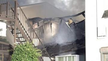 さいたま市浦和区の木造2階建て住宅が全焼　住人の高齢夫婦と連絡取れず