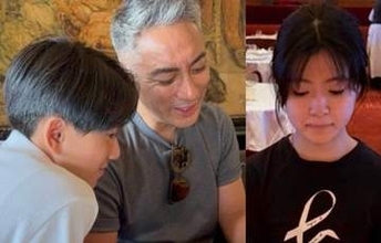 【市川團十郎】『ベネチア映画祭』から帰国　親子でレストラン　そしてまた海外へ「昨日帰国、本日出国。再来週も海外です、、来週は映画公開という事で　日本中を移動です」
