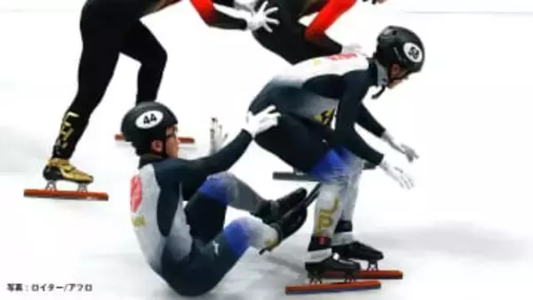 ショートトラック男子5000mリレー 日本は積極的にレースを引っ張るも総合7位 宮田は「自分の力を出し切れなかった」【ミラノオリンピック】