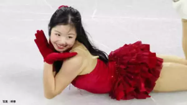 フィギュア界日本最年少銅メダル・中井亜美「4年後またこの舞台に戻って。良い景色を」華やかな演技で会場魅了【エキシビション】