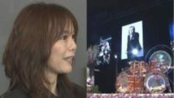 【 LUNA SEA・真矢さん　お別れの会 】相川七瀬さん　真矢さんを追悼〝歌心のあるドラム、真矢さんの音が鳴ってる、今も〟