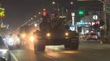 「台湾最大級の軍事演習はじまる 市街地を戦車が走行 中国による侵攻などを想定」の画像1