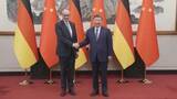 「ドイツ首相が中国訪問　習近平国家主席と会談　関係強化の方針を確認」の画像1