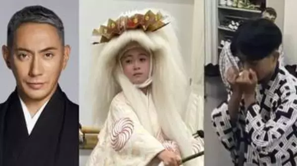 【 市川團十郎 】「二人がメインの旅巡業は初です!!」」長女・麗禾さん　長男・勸玄さんと親子3人で巡業稽古「明日初日です。ここ数日、ずっと稽古です」