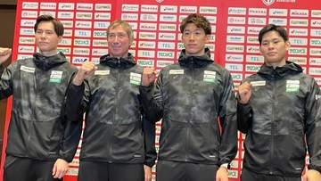 代表復帰の西田有志「誰よりもストイックに、誰よりも貪欲に」2大会ぶりの表彰台へ男子日本代表が出発【ネーションズリーグ】