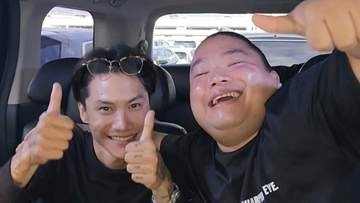 VIVANT【 ドラム＆チョッキー 】タナパックさん来日・お迎え車内でダンス動画　フォロワー歓迎〝超ナカヨシ超ナカヨシ〟