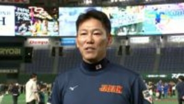侍J井端監督「王さん、栗山さんの背番号を引き継いでますので」WBC優勝監督から助言も「悩み事も相談させていただいた」