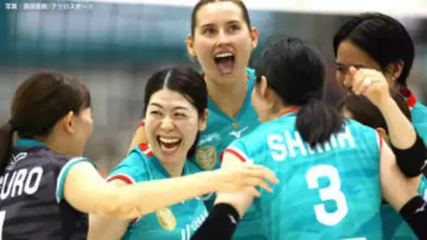 大阪MVが5大会ぶり2度目の優勝！キャプテン・田中瑞稀が奮闘　NEC川崎とのフルセットの激闘制す【バレーボール・皇后杯】