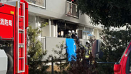 千葉市美浜区の団地で火事　性別不明の1人の遺体が見つかる　この部屋に1人で住む80代の男性か