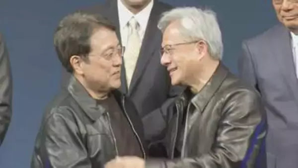 赤沢経産大臣が革ジャンで登場　フアンCEOのトレードマークに「リスペクトを込めて」　国産AIプロジェクトでエヌビディアの技術活用へ