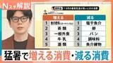 「消費が減る35℃の壁 企業の“新たな暑さ対策”…データで見る「増える消費・減る消費」【Nスタ解説】」の画像1