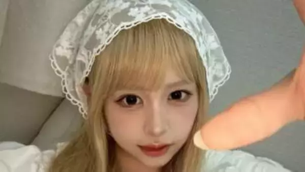 【 キンコン梶原の長女・梶原叶渚 】「可愛く加工とかはできません」ブロンドヘアにクッキーメイクの最新ショットを披露