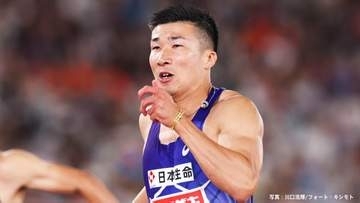 男子100m・桐生祥秀が4位　初の9秒台を記録した思い出の地で悔しい結末　優勝は10秒05の山本匠真【陸上・ANG福井】