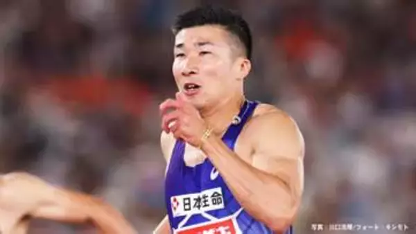 男子100m・桐生祥秀が4位　初の9秒台を記録した思い出の地で悔しい結末　優勝は10秒05の山本匠真【陸上・ANG福井】