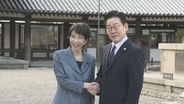 日韓首脳が法隆寺を訪問　首脳同士の個人的信頼深める　13日にはドラムセッションでBTS「Dynamite」など演奏