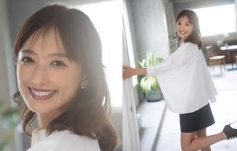【 望月理恵 】　爽やかショットに　ファン反響　「美脚度がヤバすぎる」「綺麗かわいい❤」「モッチーかと思ったら天使だった」