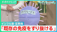 「既存の免疫をすり抜ける」感染拡大のインフルエンザ 背景に新･変異株「サブクレードK」　過去10年間で最大規模の流行予測も【サンデーモーニング】