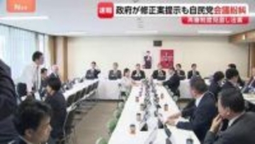 「国民のためにあるんだぞ！」再審制度見直し「修正案」法務省が提示も怒号が飛び交い紛糾　自民党合同会議