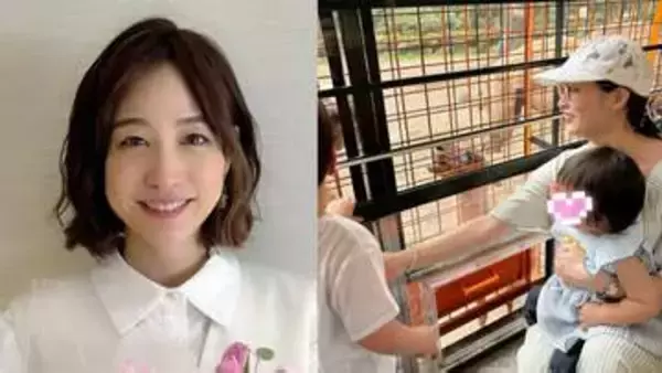 【 新井恵理那 】　家族でサファリパークを満喫　「動物たちをこんなに近くで感じられる貴重な体験になりました」ジャングルバスでライオンの咆哮に「本気でびっくり」