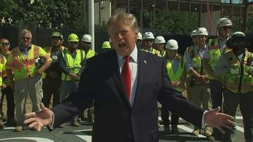 トランプ大統領　年内に金正恩総書記との会談の意向を示す　北朝鮮保有の核弾頭は「57発の強力な兵器」と説明