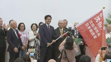 台北市長選　沈伯洋候補が来日「統治のあり方を問う選挙」