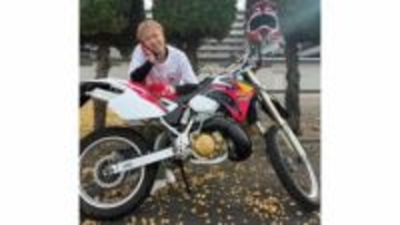 【 お見送り芸人しんいち 】　新たにオフロードバイク「CRM250AR」購入　「オフ車、2台持ちです」