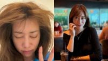 【 中川安奈 】 “寝癖がすごめ” 　寝起きすっぴんピースサインにフォロワー感嘆「飾らない安奈さんが素敵」