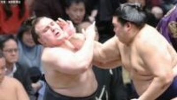 安青錦が大の里に完敗で3敗目...20年ぶり新大関Vへ 熱海富士と3敗で並んで千秋楽へ 4敗勢4人が逆転Vの可能性残す